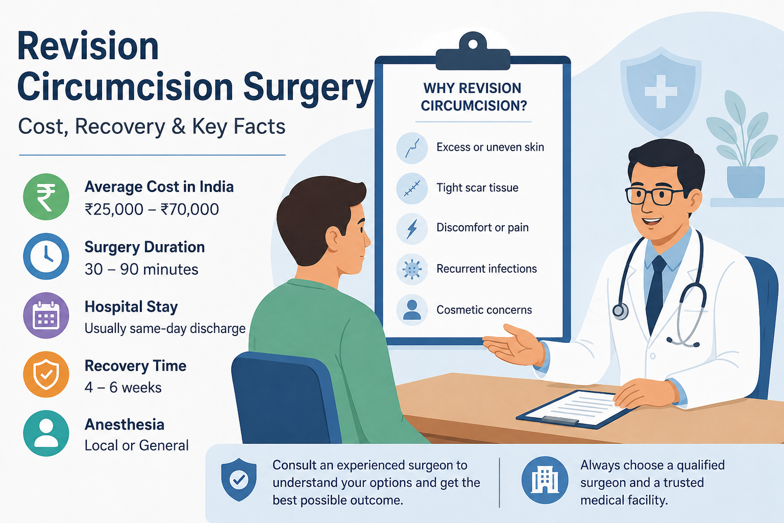 How much does revision circumcision surgery cost?